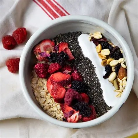 Imagen de un postre cardiosaludable. Tragourmet.