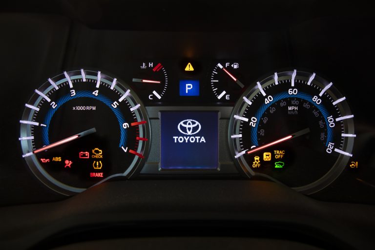 5th gen 4runner dash & indicator lights