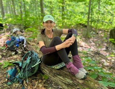 Kim Ford Day 5 Slackpacking Appalachian Traip Massachusetts