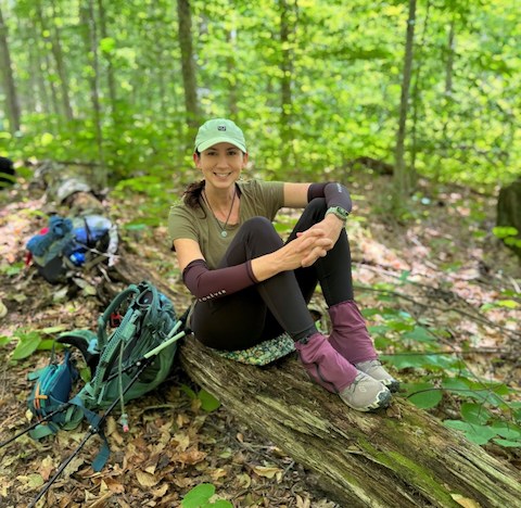 Kim Ford Day 5 Slackpacking Appalachian Traip Massachusetts