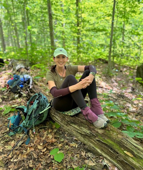 Kim Ford Day 5 Slackpacking Appalachian Traip Massachusetts