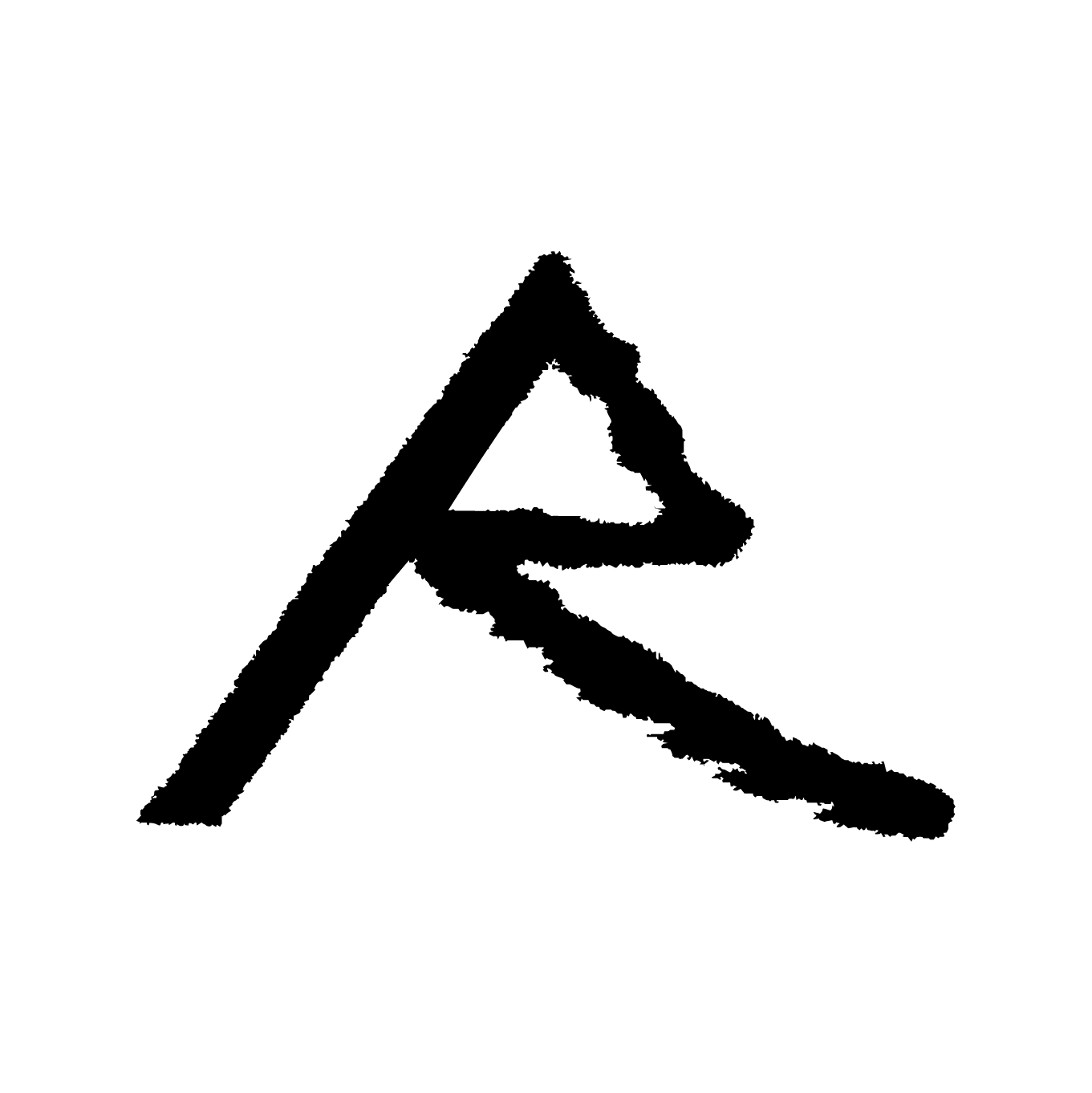 R Logotype Black Solid