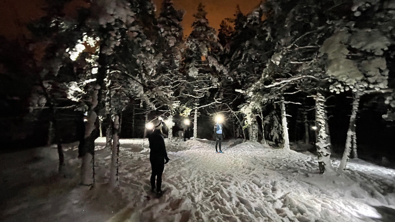 Interval session with Team Nordic Trail