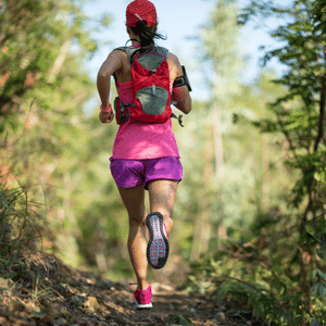 runner on trail