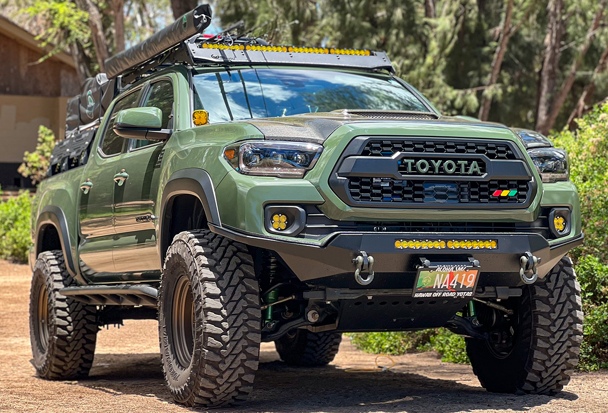 Taco tuesday: 6 army green 3rd gen toyota tacoma builds