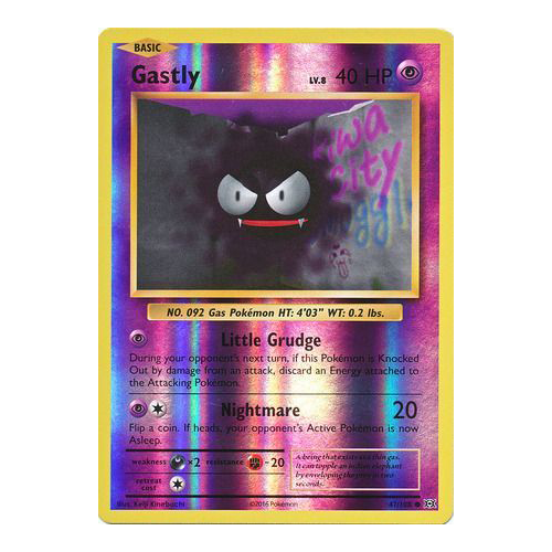 Gastly 47/108 (Reverse Holo)