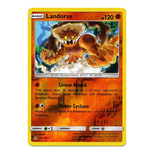 Landorus 103/214 (Reverse Holo)