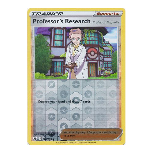 Professor's Research 178/202 (Reverse Holo)