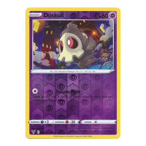 Duskull 69/185 (Reverse Holo)