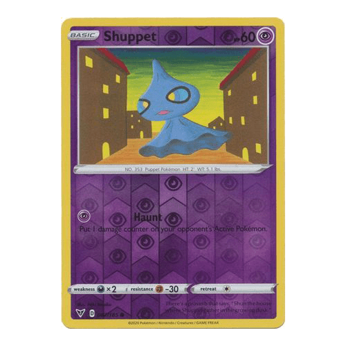 Shuppet 67/185 (Reverse Holo)