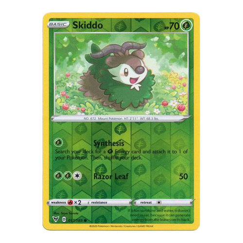 Skiddo 17/185 (Reverse Holo)