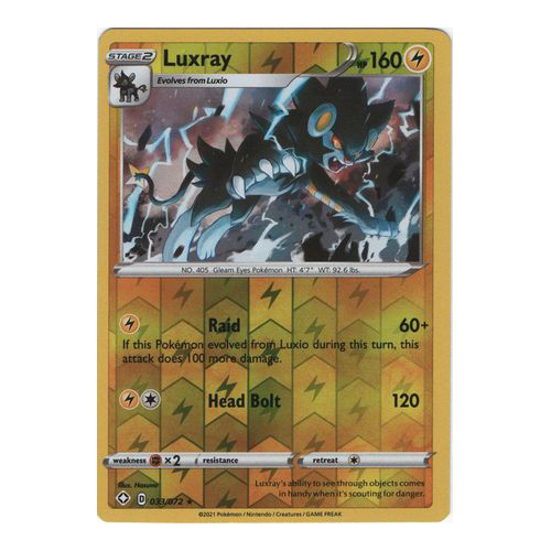 Luxray 33/72 (Reverse Holo)