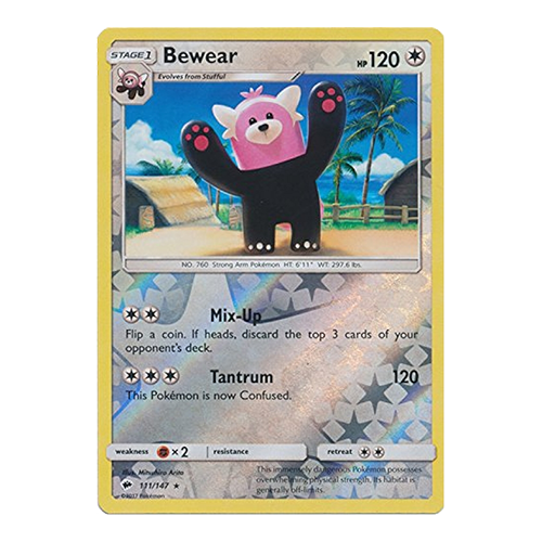 Bewear 111/147 (Reverse Holo)