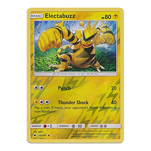 Electabuzz 42/147 (Reverse Holo)
