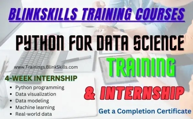 Python For Data Science - BlinkSkills Training Internship
