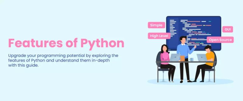 Sneha M On Linkedin Key Features Of Python Programming - Retina Gradient Pictures for Desktop