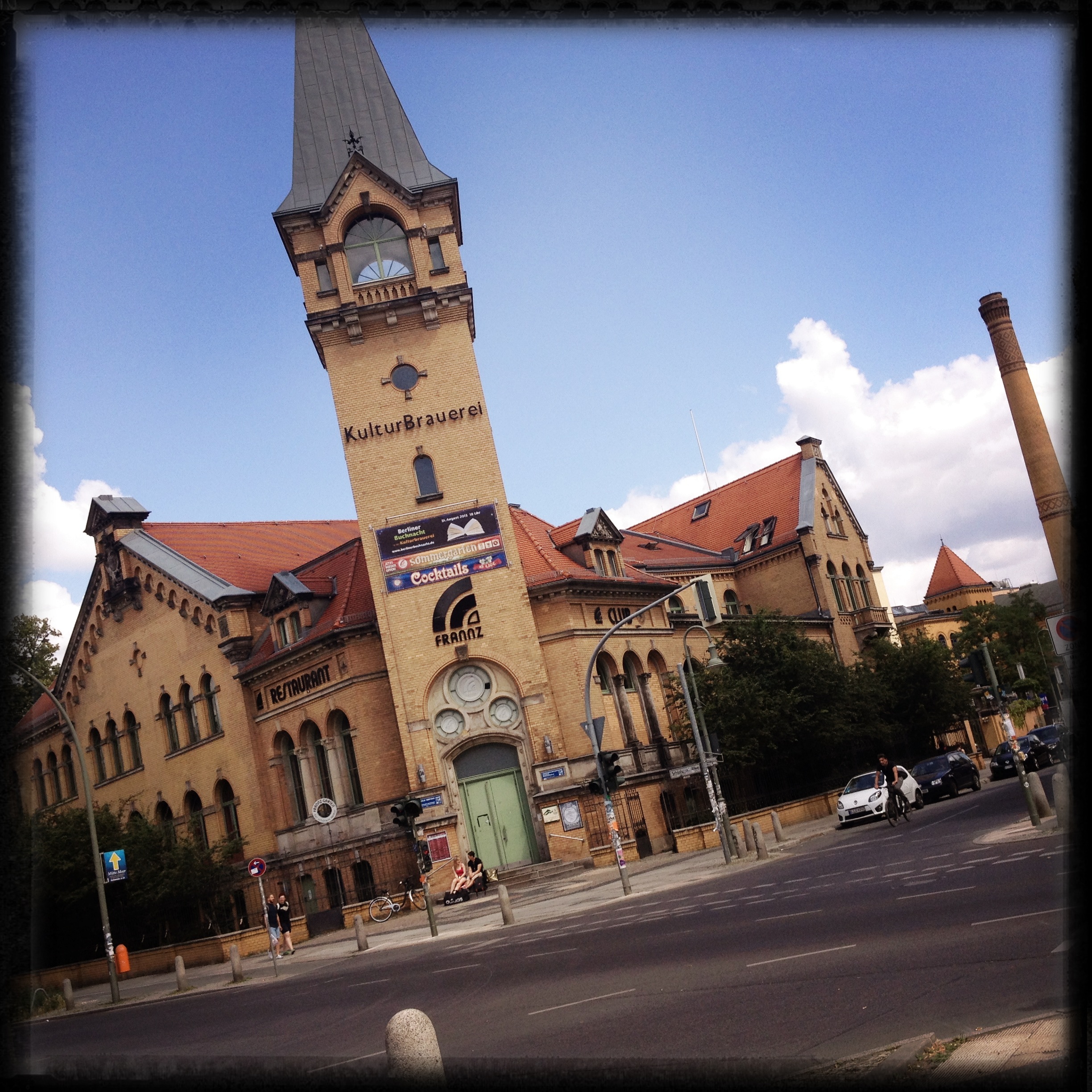 Kulturbrauerei in Prenzlauerberg: an old brewery that's now a 25,000 m2 multi-functional arts facility.