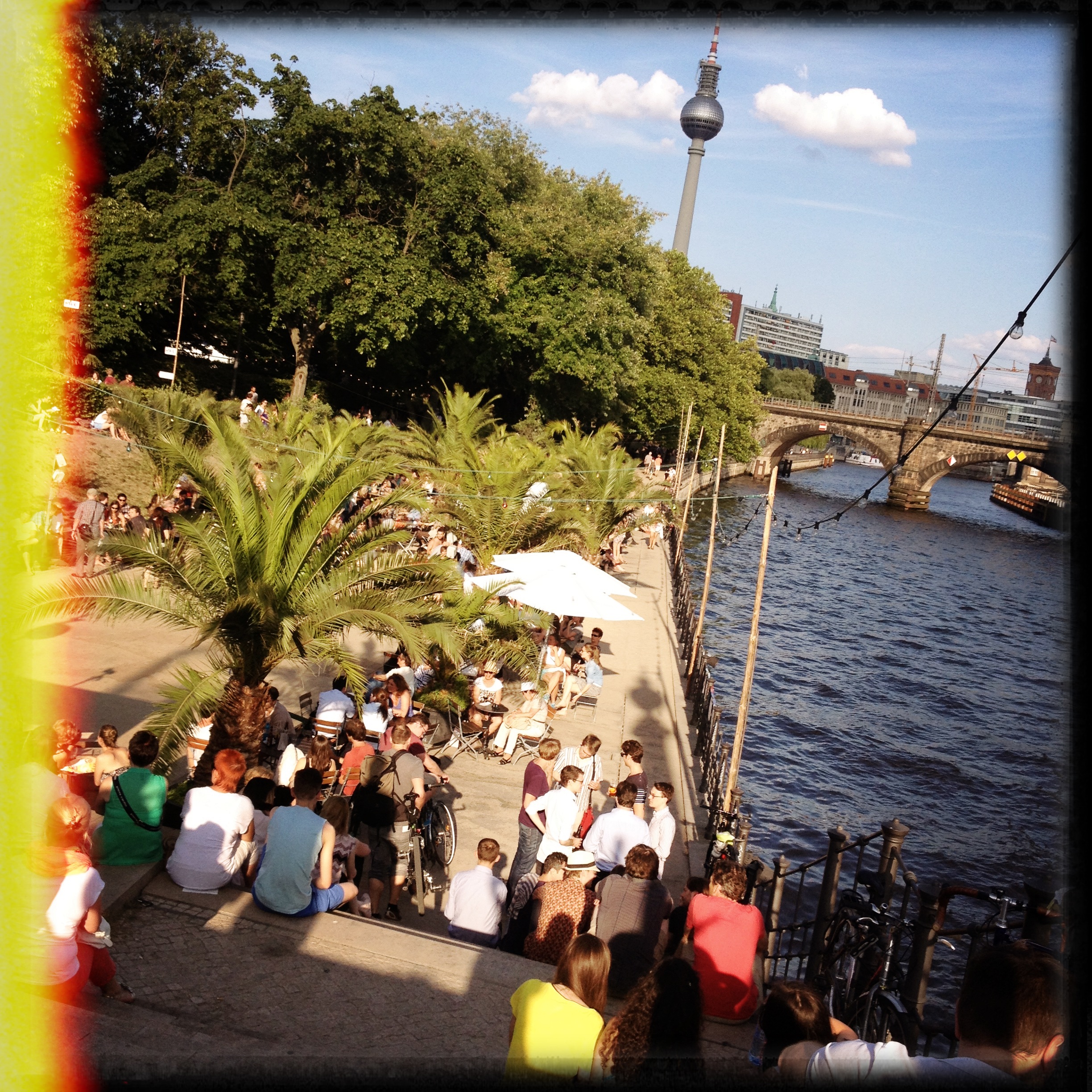 Strandbar Mitte: one of Berlin's many, many beach bars.
