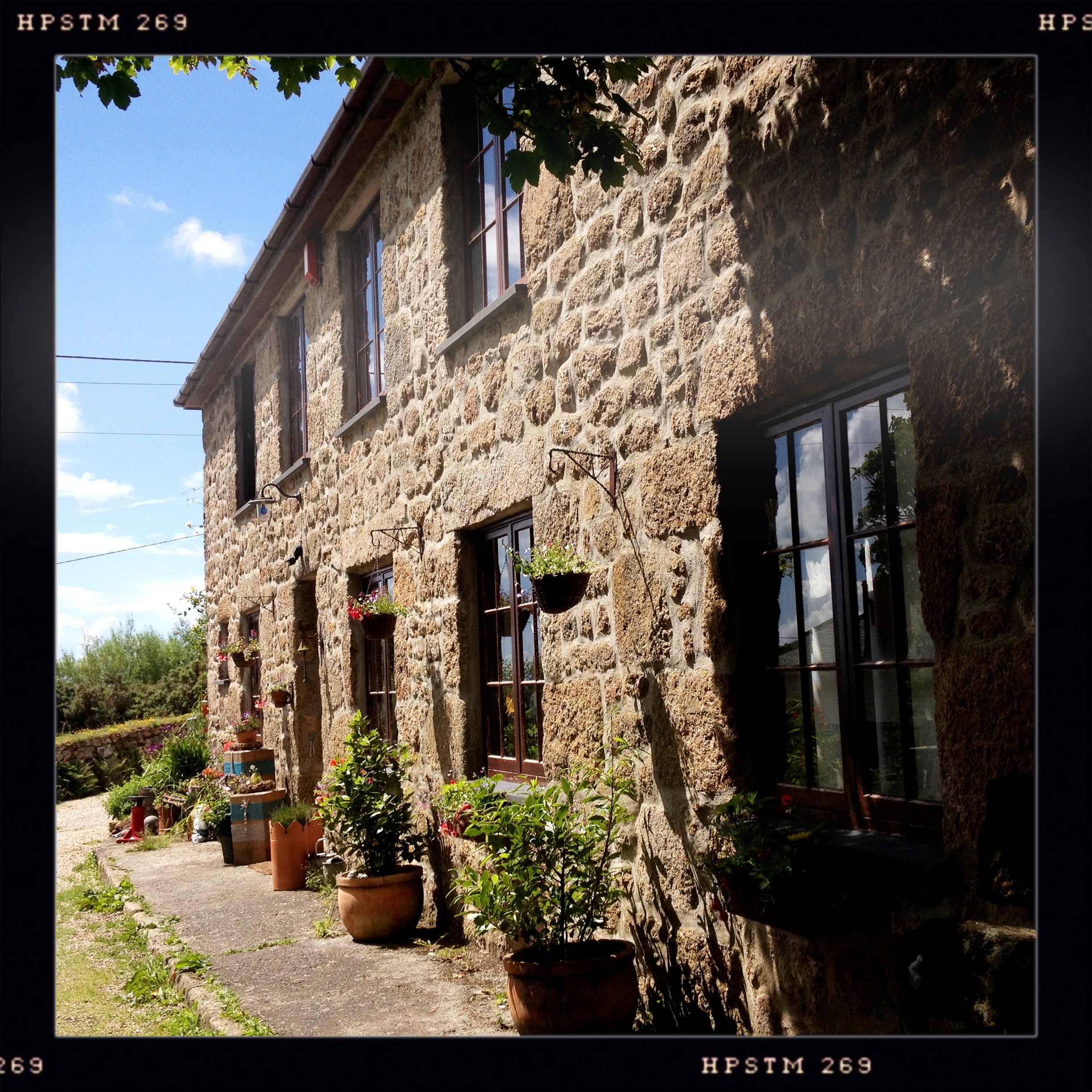 Another view of Jutta & David's beautiful house.