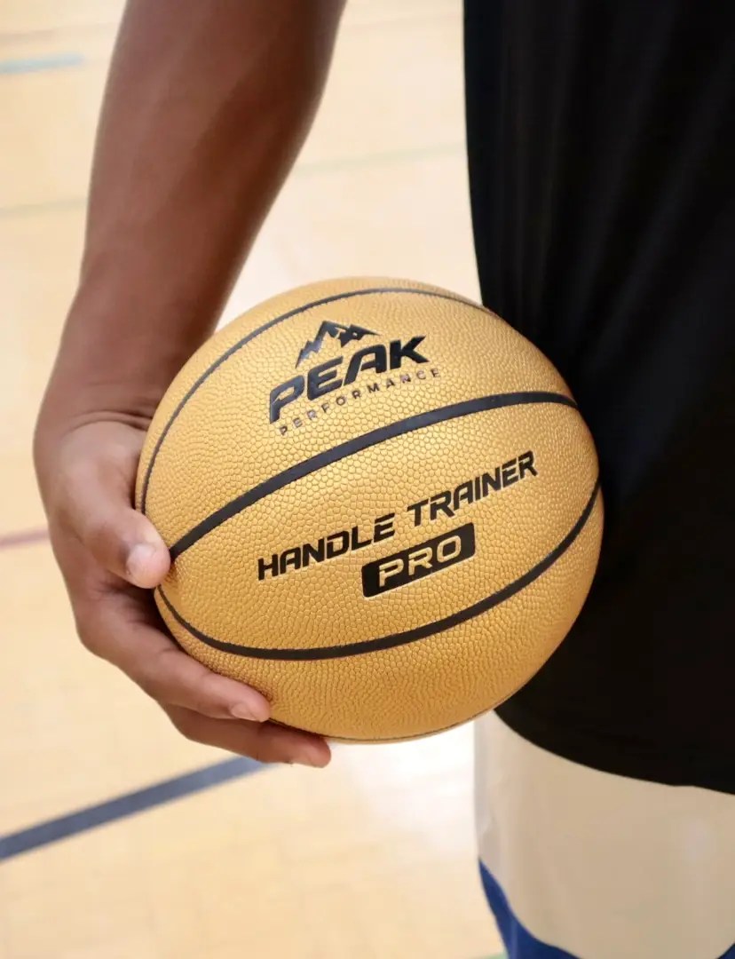 Gold | Weighted Mini Basketball | Size 3 Small Ball