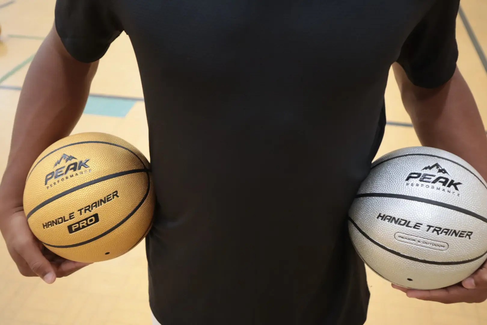 Gold | Weighted Mini Basketball | Size 3 Small Ball