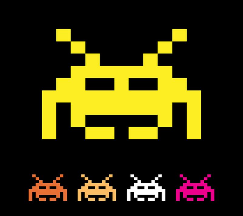 Space Invaders By Traipham - Amazing Desktop Geometric Photos | Free Download