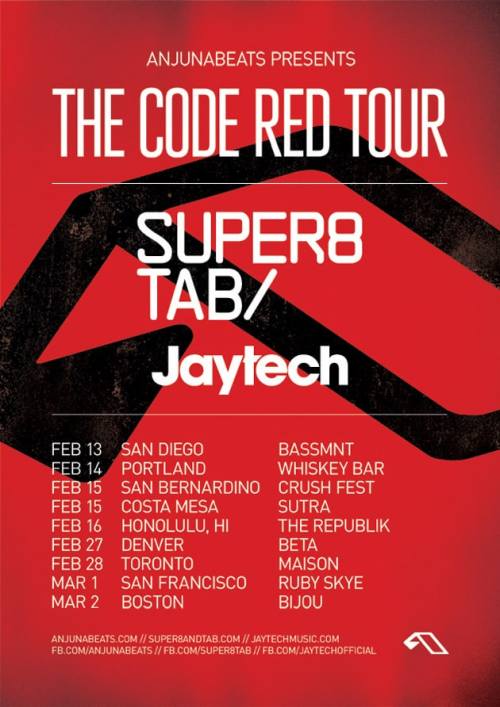 Check all dates of the "Code Red" Tour here!