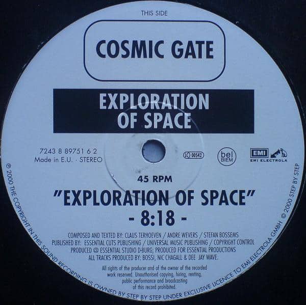 Cosmic Gate – Exploration Of Space