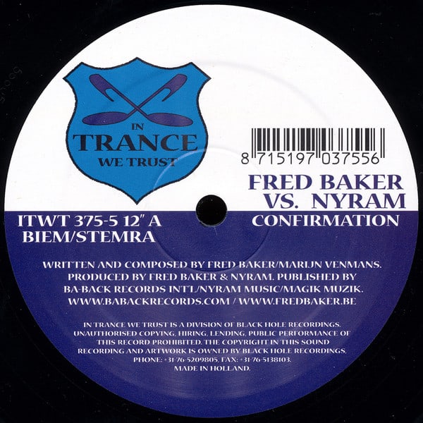 Fred Baker vs. Nyram – Confirmation