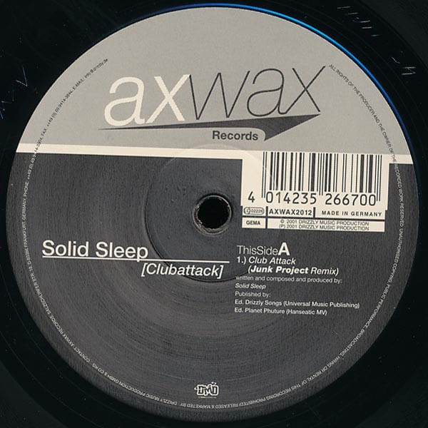 Solid Sleep – Club Attack (Junk Project Remix)