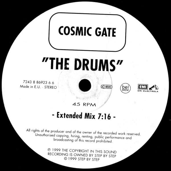 Cosmic Gate – The Drums