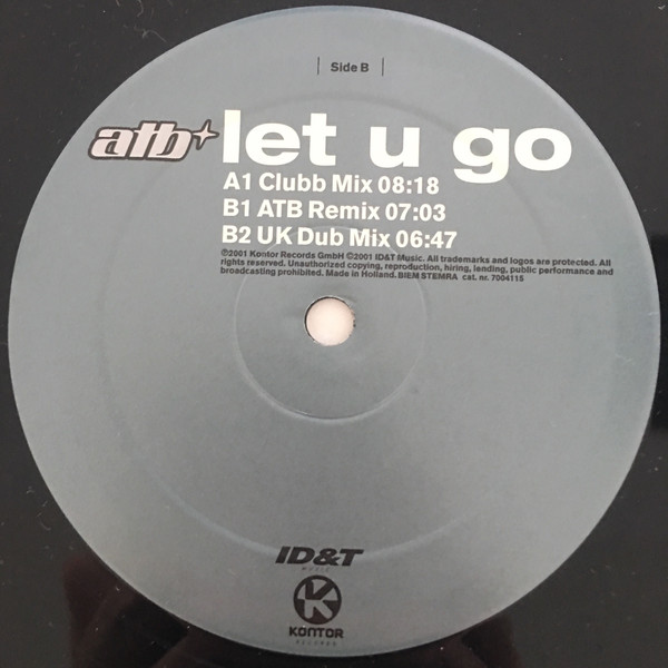 ATB – Let U Go