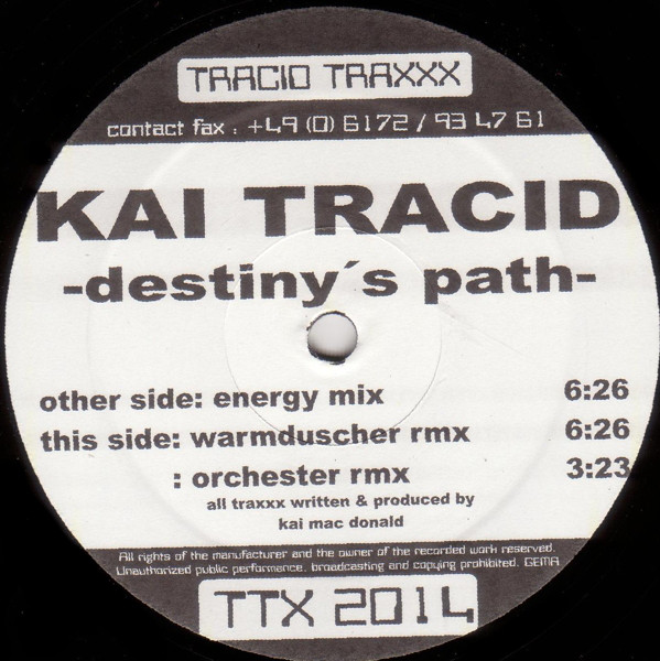 Kai Tracid – Destiny’s Path
