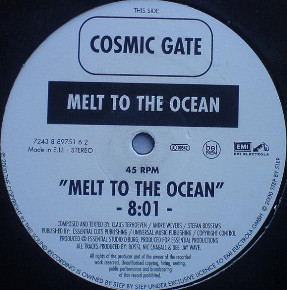 Cosmic Gate – Melt To The Ocean