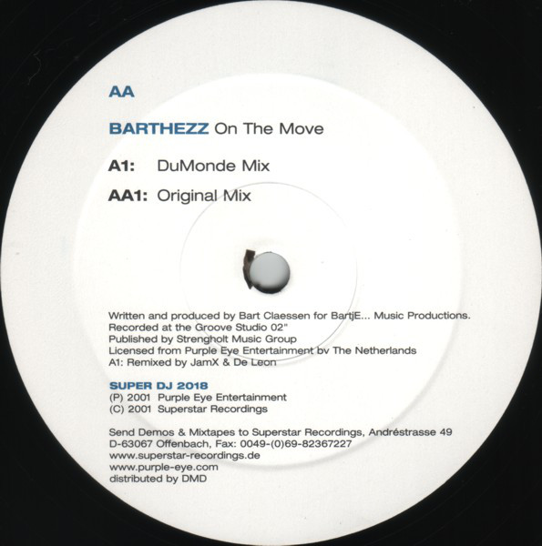 Barthezz - On The Move