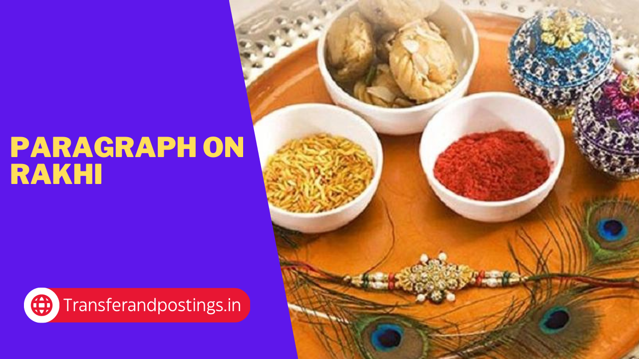 Paragraph On Rakhi