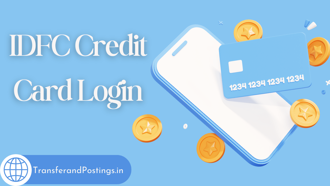 IDFC Credit Card Login