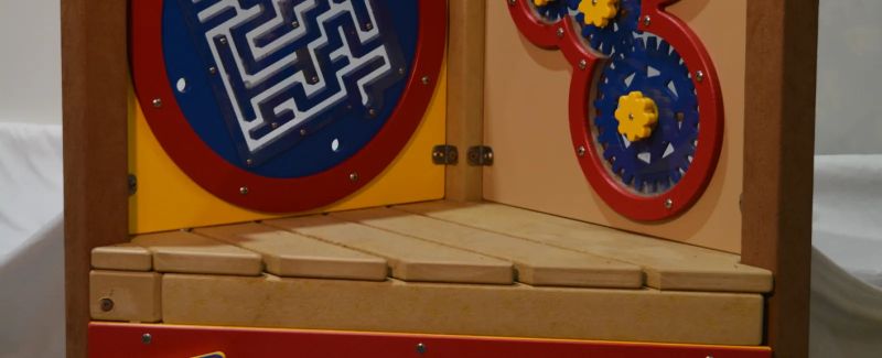 Time Clock Playground Activity Panel - Premium Landscape Background Gallery - High Resolution