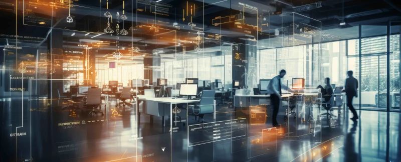 10 Ways Tech Is Increasing Workplace Productivity Hackernoon - Download Professional Colorful Illustration | Full HD