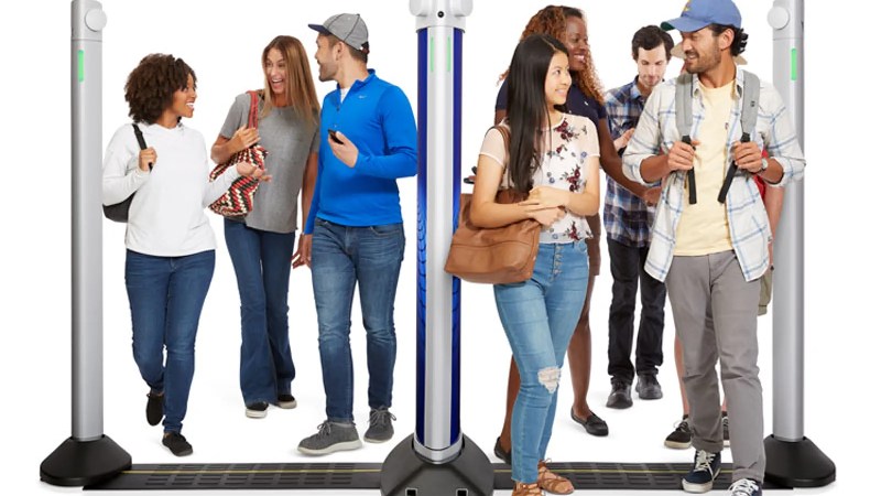 Weapons Detection System Installation - Best Colorful Illustrations in HD