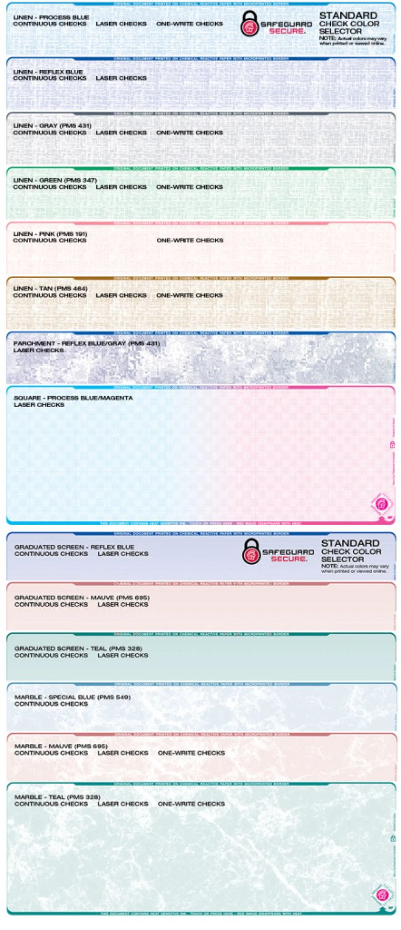Premium Secure Check Color Guide - Premium Ocean Design Gallery - HD