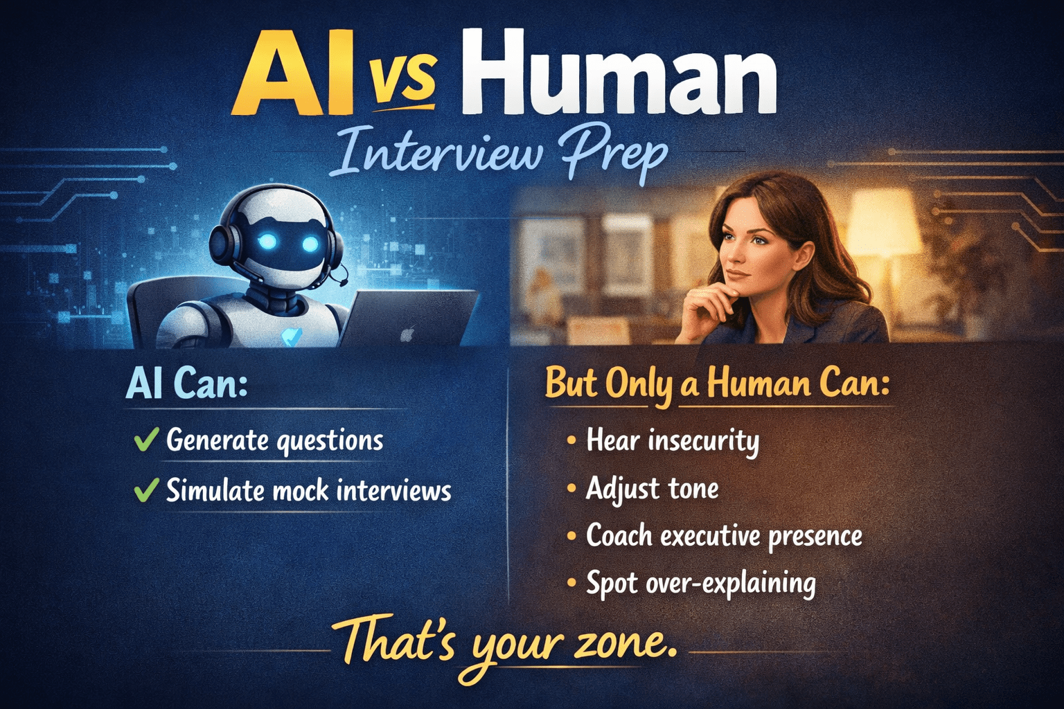 AI vs Human Interview Prep: Here’s the Real Difference