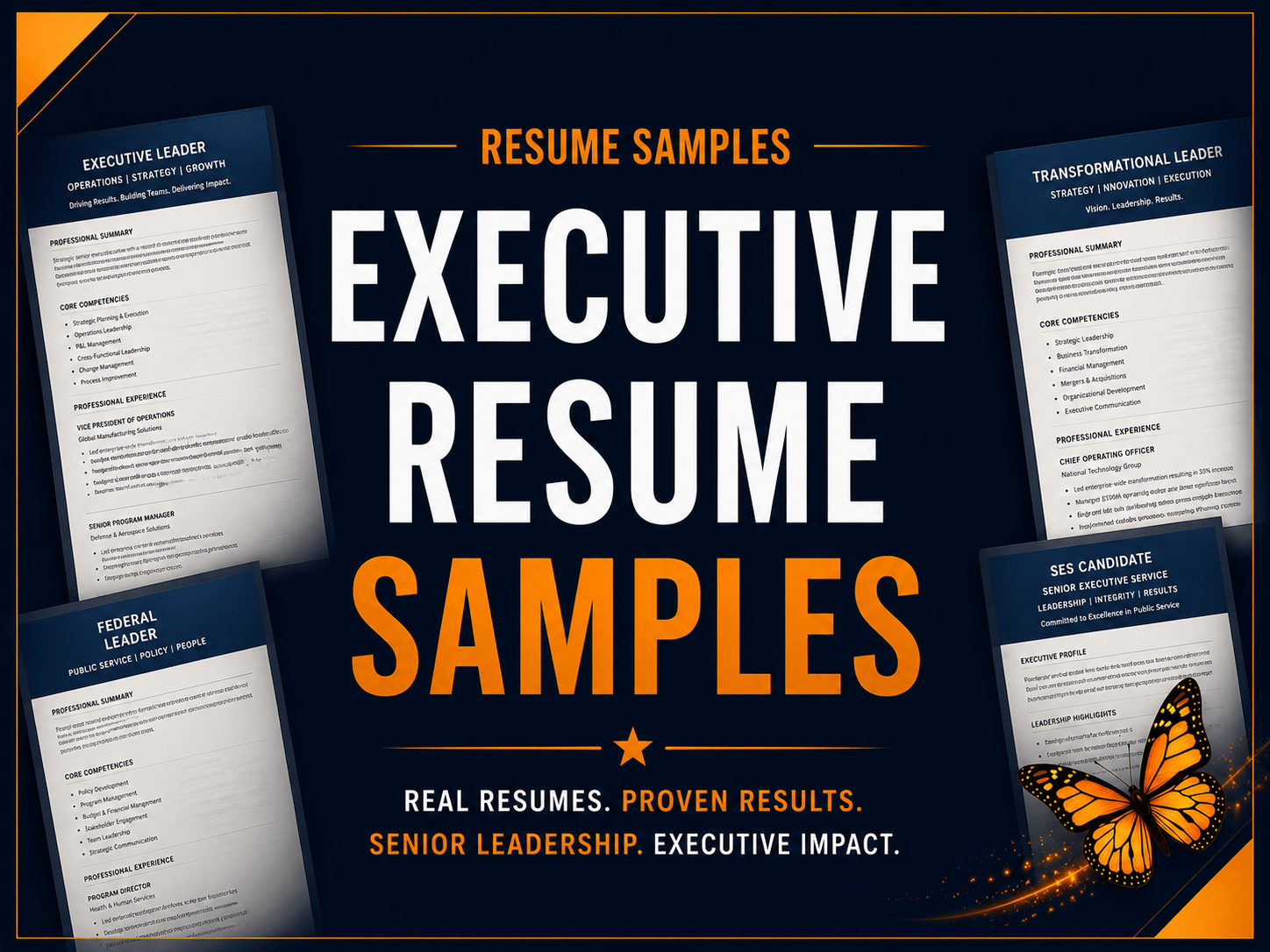 Free Executive Resume Samples
