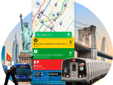 New York City Bus And Train Routes With Mta Manhattan Schedules
