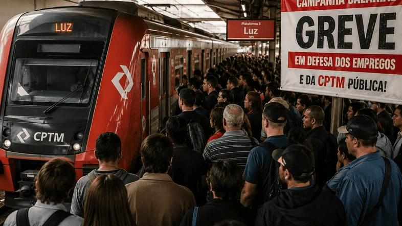 O segundo dia de greve dos ferroviários da CPTM começou nesta quarta-feira (5) mantendo a rotina de dificuldades para milhares de passageiros em São Paulo.