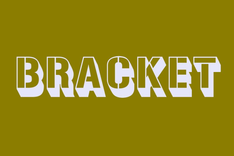 Bracket - Amazing City Pattern - Retina