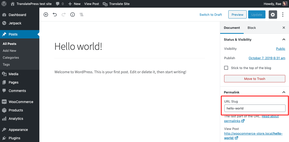 Now you can save or publish . How To Translate Url Slugs For Your Wordpress Site Translatepress