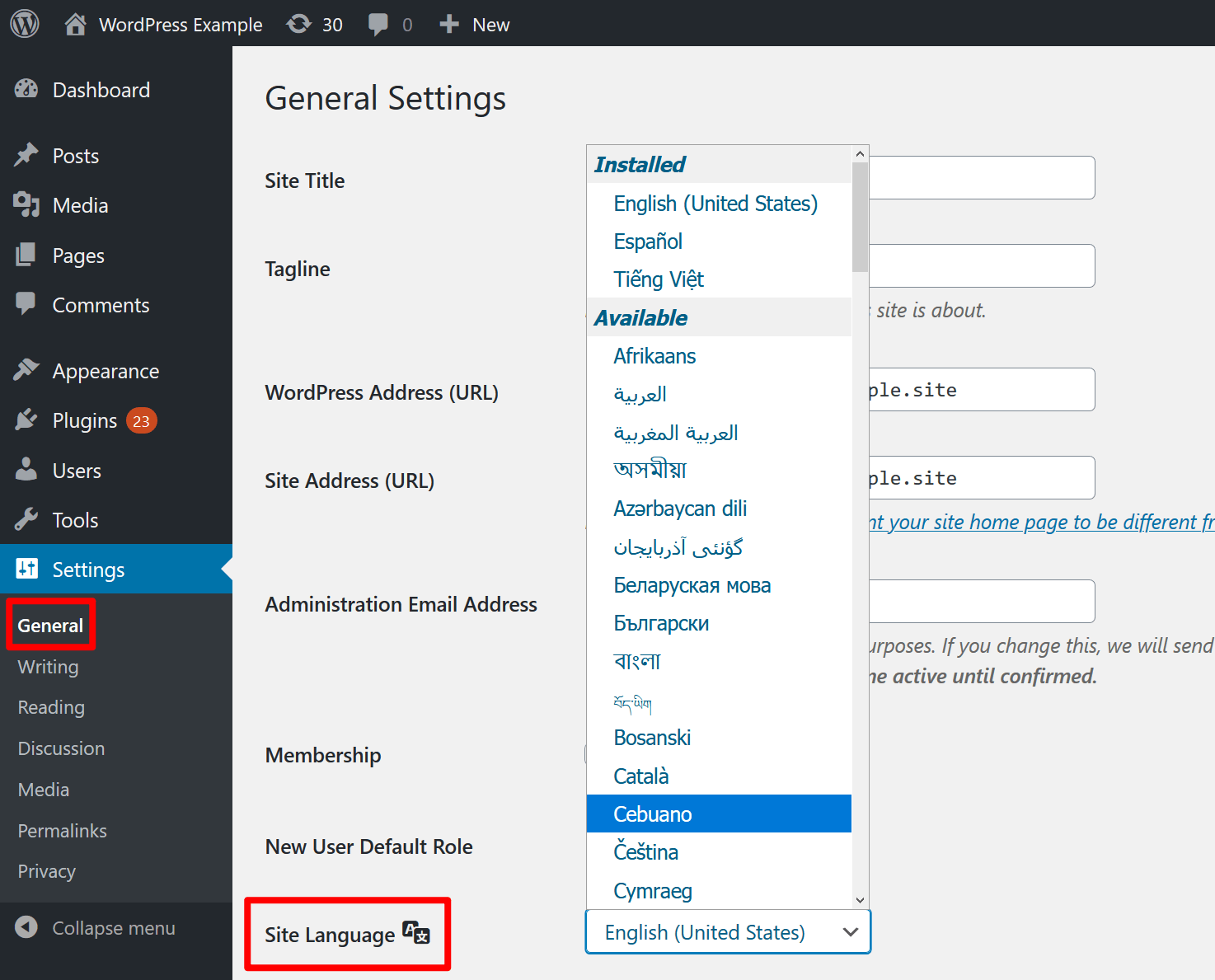 I have japanese mac computer. How To Change Wordpress Language Every Situation Covered