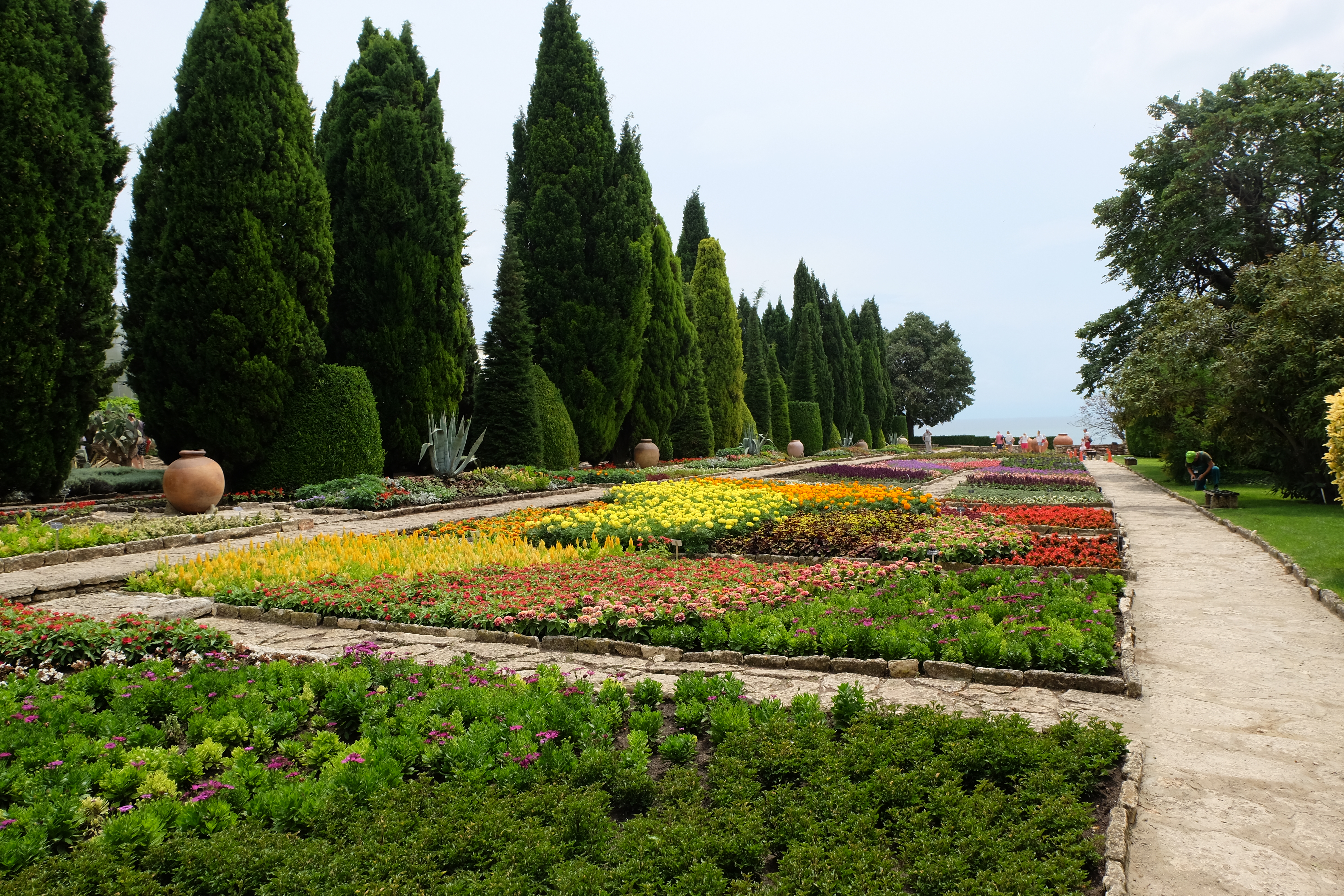 Les jardins botaniques de Baltchik