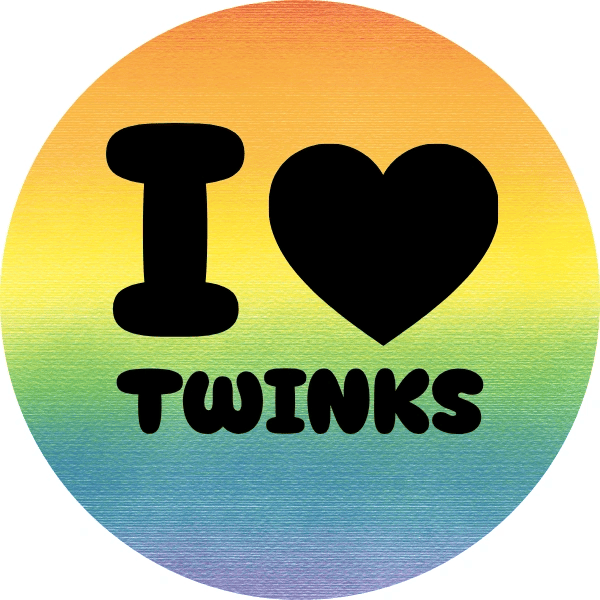 I Heart Twinks Sticker